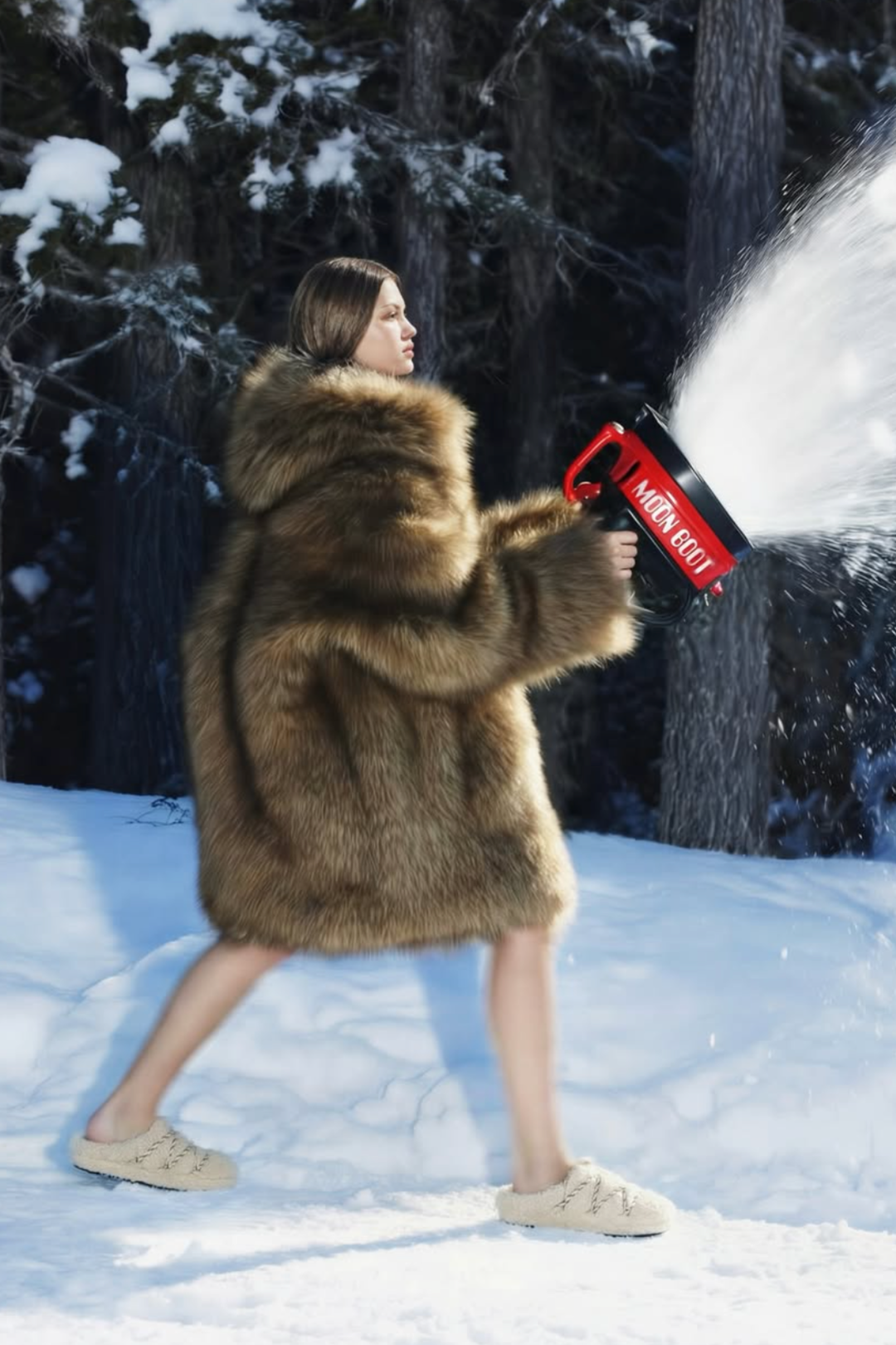 Moon Boot Sko MB Teddy Slipper Sand