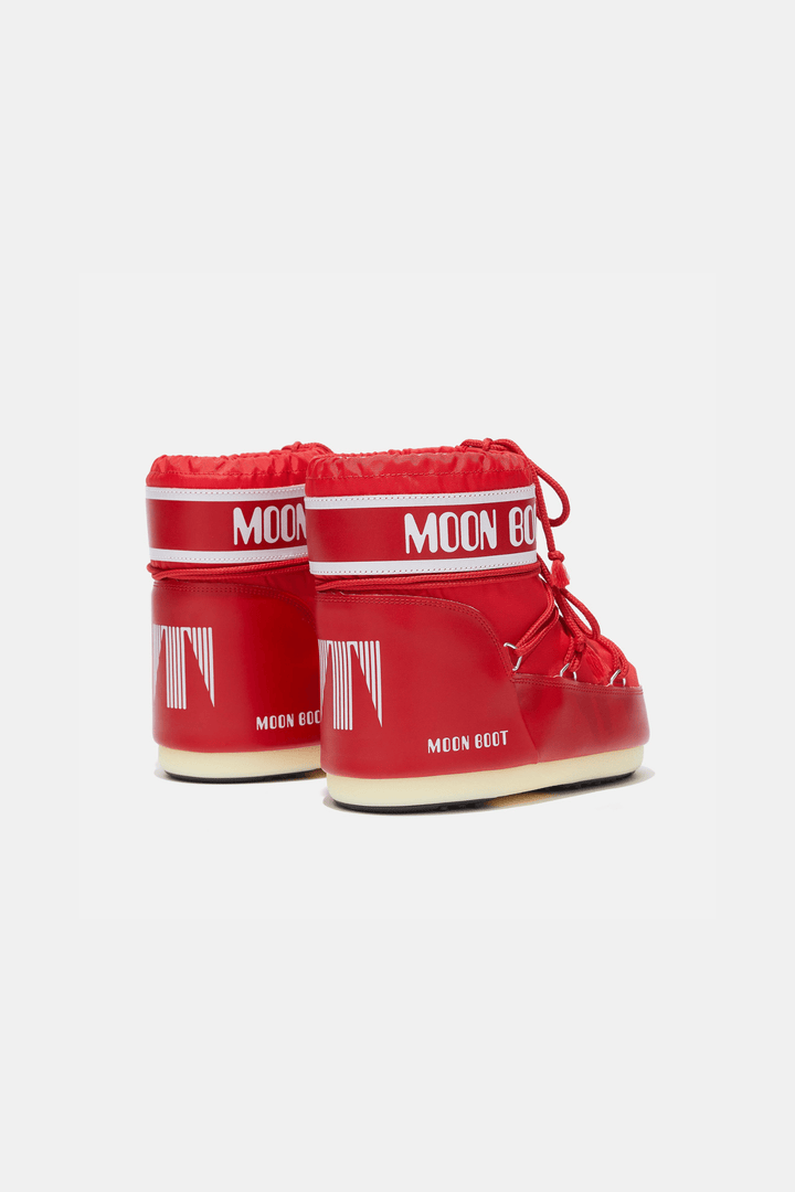 Moon Boots Sko Icon Low Nylon Boots Red