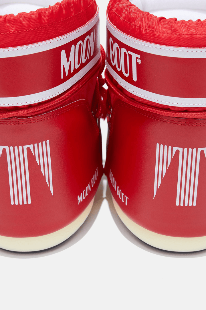 Moon Boots Sko Icon Low Nylon Boots Red