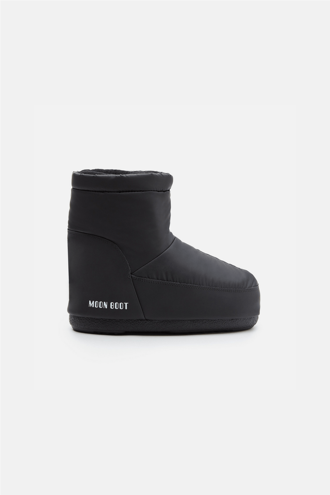 Moon Boots Sko No Lace Black Rubber Boots