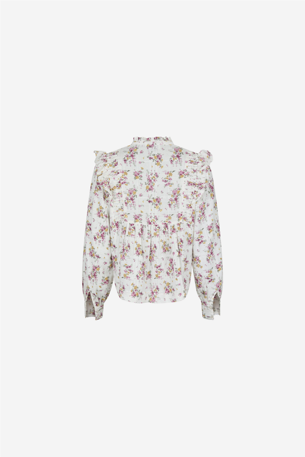 Neo Noir Bluser & Skjorter Alicia Flower Oasis Blouse Off White