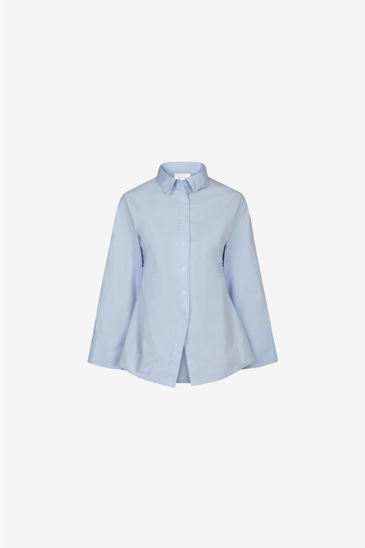 Neo Noir Bluser & Skjorter Caroli Poplin Shirt Light Blue