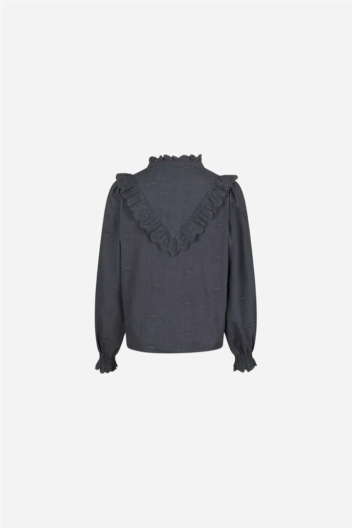 Neo Noir Bluser & Skjorter Degas Blouse Dark Grey