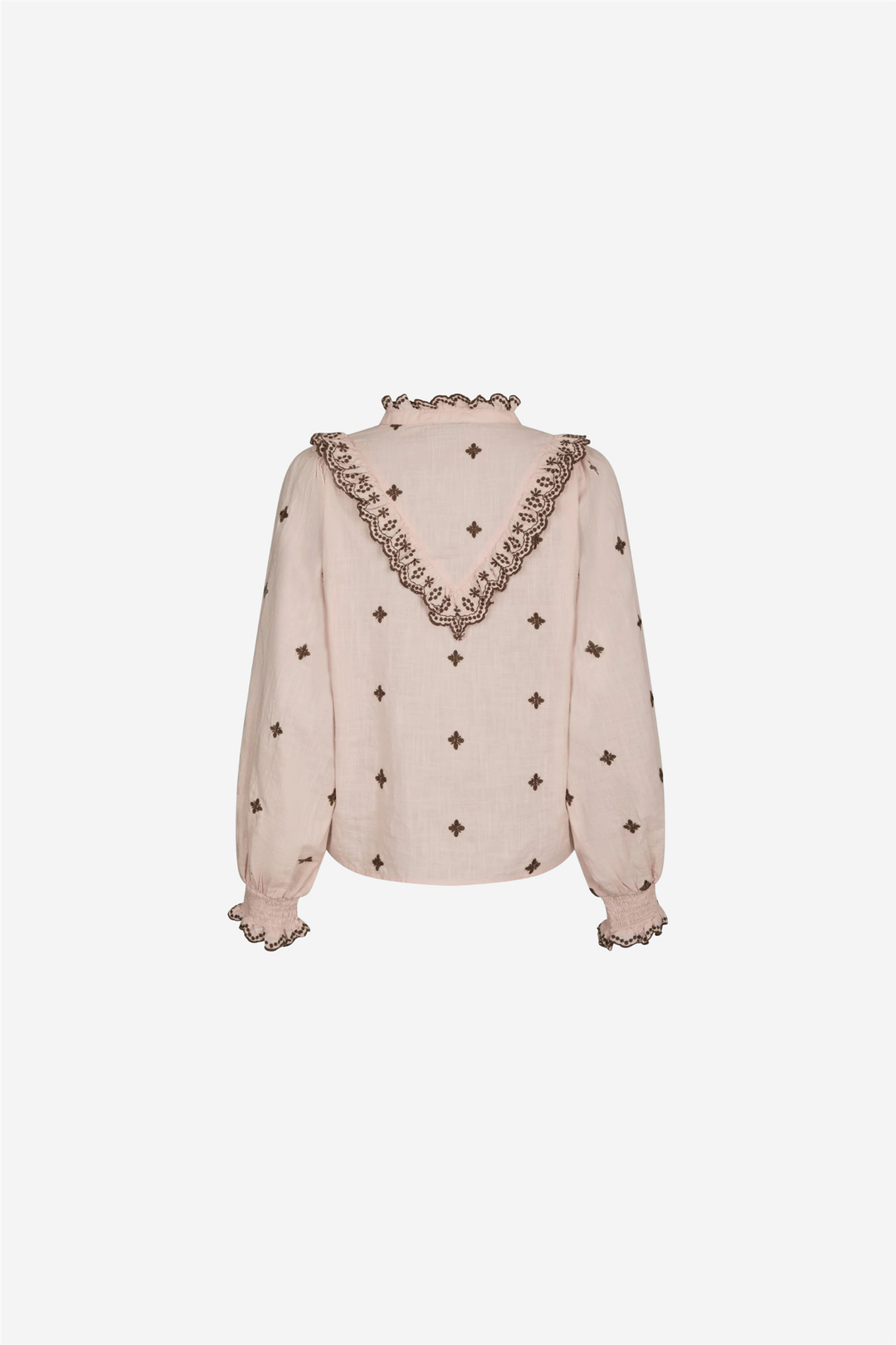 Neo Noir Bluser & Skjorter Degas Blouse Dusty Rose/Brown