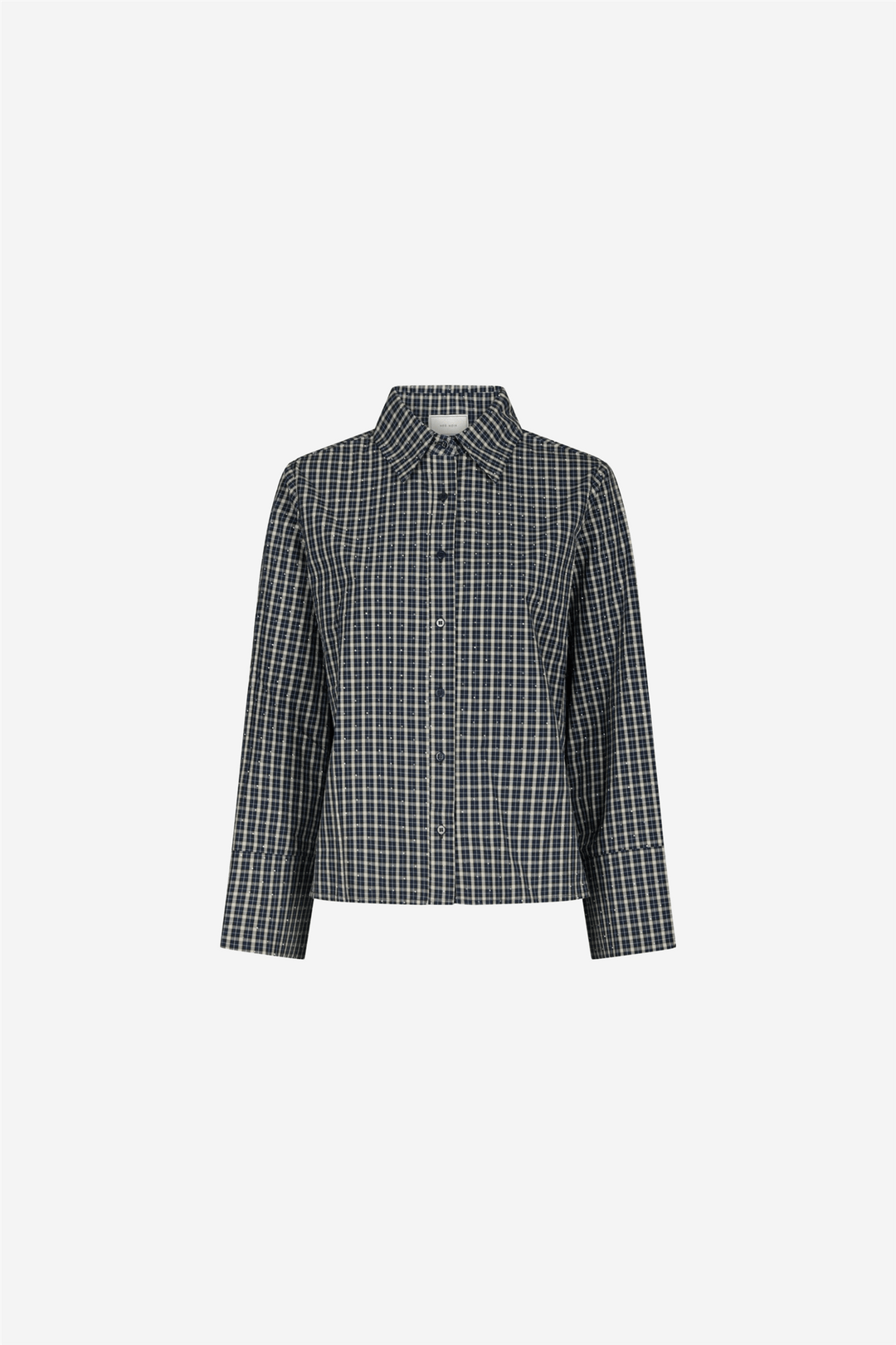 Neo Noir Bluser & Skjorter Drew Check Bedaz Shirt Dark Blue