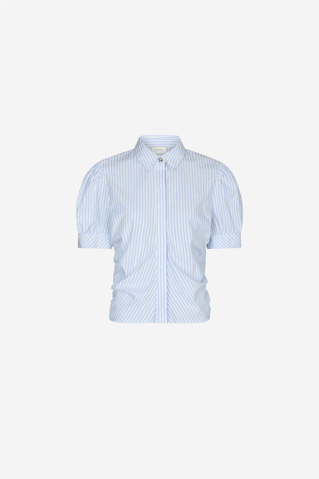 Neo Noir Bluser & Skjorter Frannie Stripe Shirt White/Light Blue