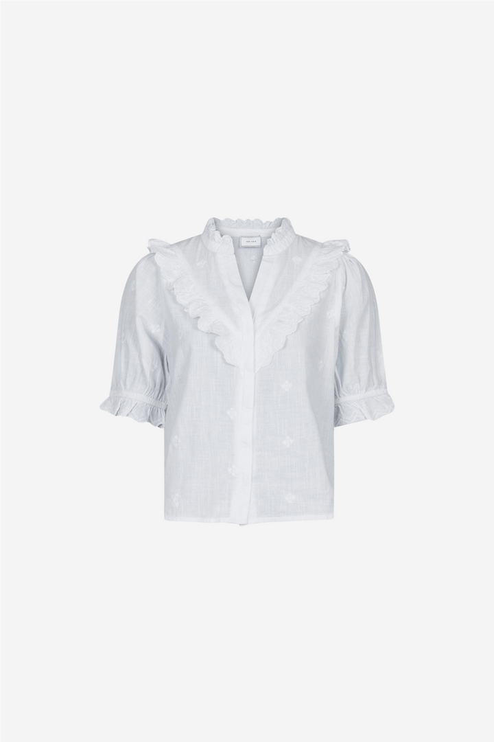 Neo Noir Bluser & Skjorter Manet Blouse White