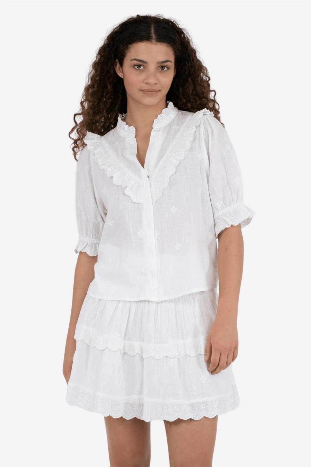 Neo Noir Bluser & Skjorter Manet Blouse White