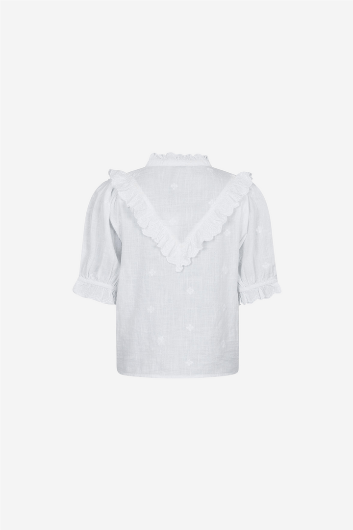 Neo Noir Bluser & Skjorter Manet Blouse White