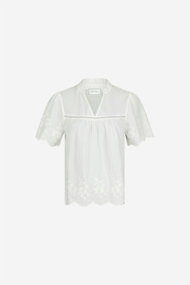 Neo Noir Bluser & Skjorter Micheline Emb Blouse