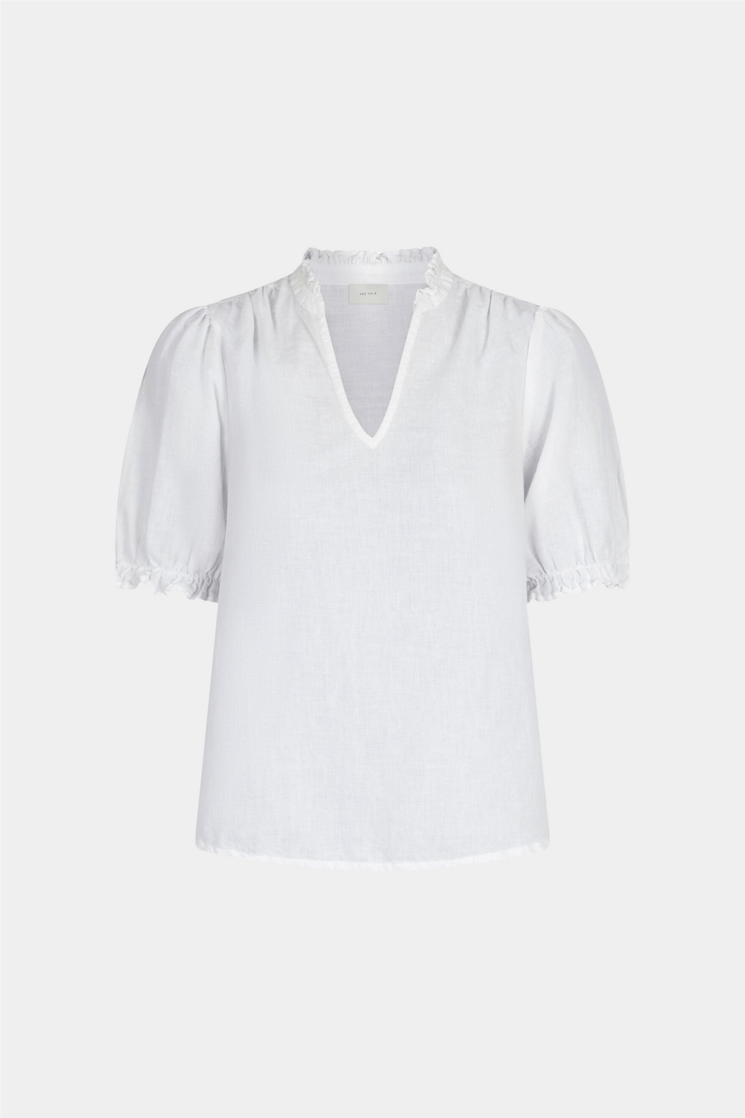 Neo Noir Bluser &amp; Skjorter Odesa Linen Blouse White
