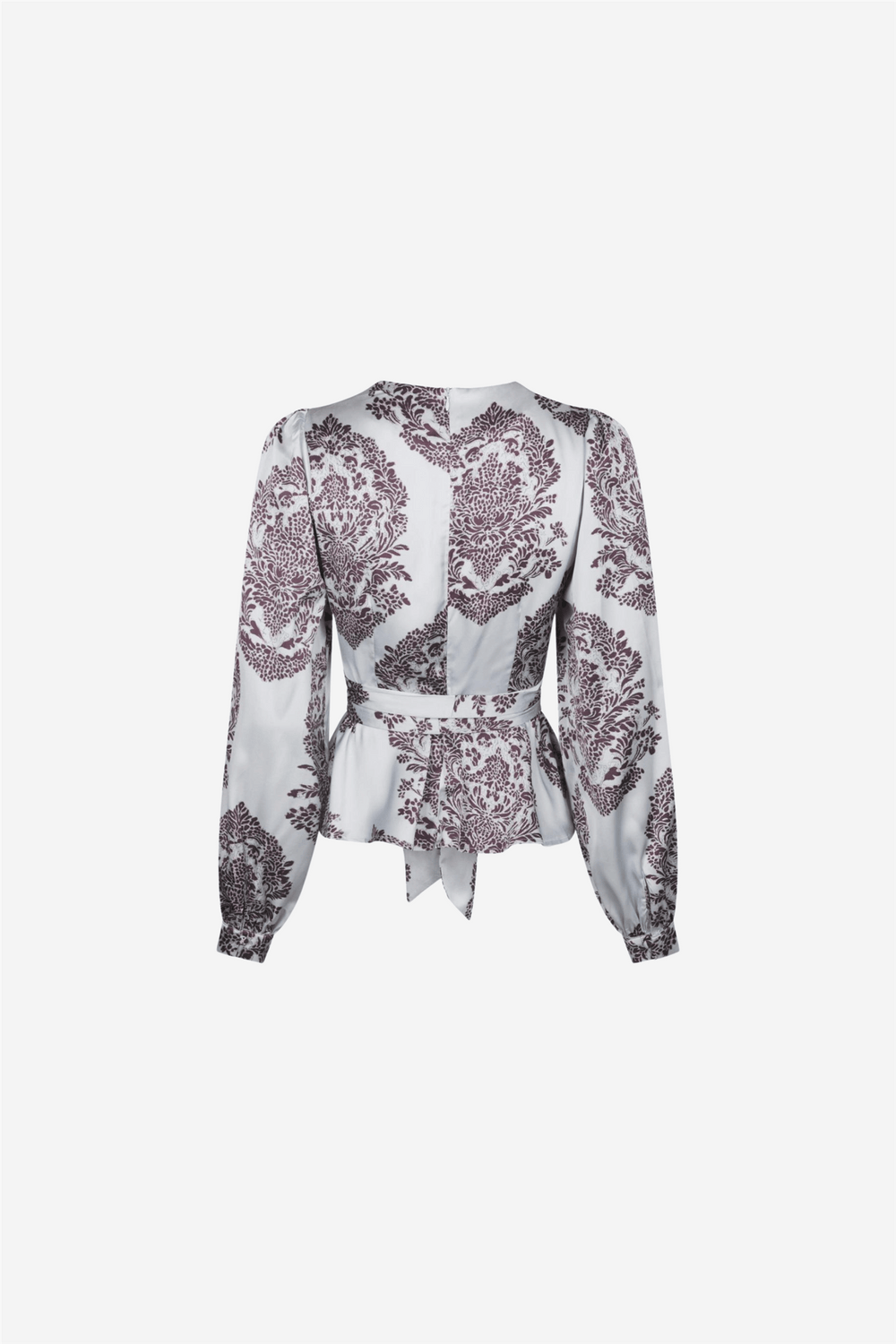 Neo Noir Bluser & Skjorter Rista Deco Drop Blouse Light Blue