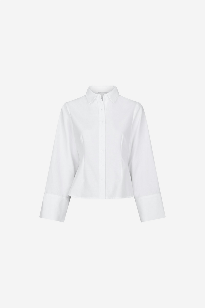 Neo Noir Bluser &amp; Skjorter Rosa Oxford Shirt White