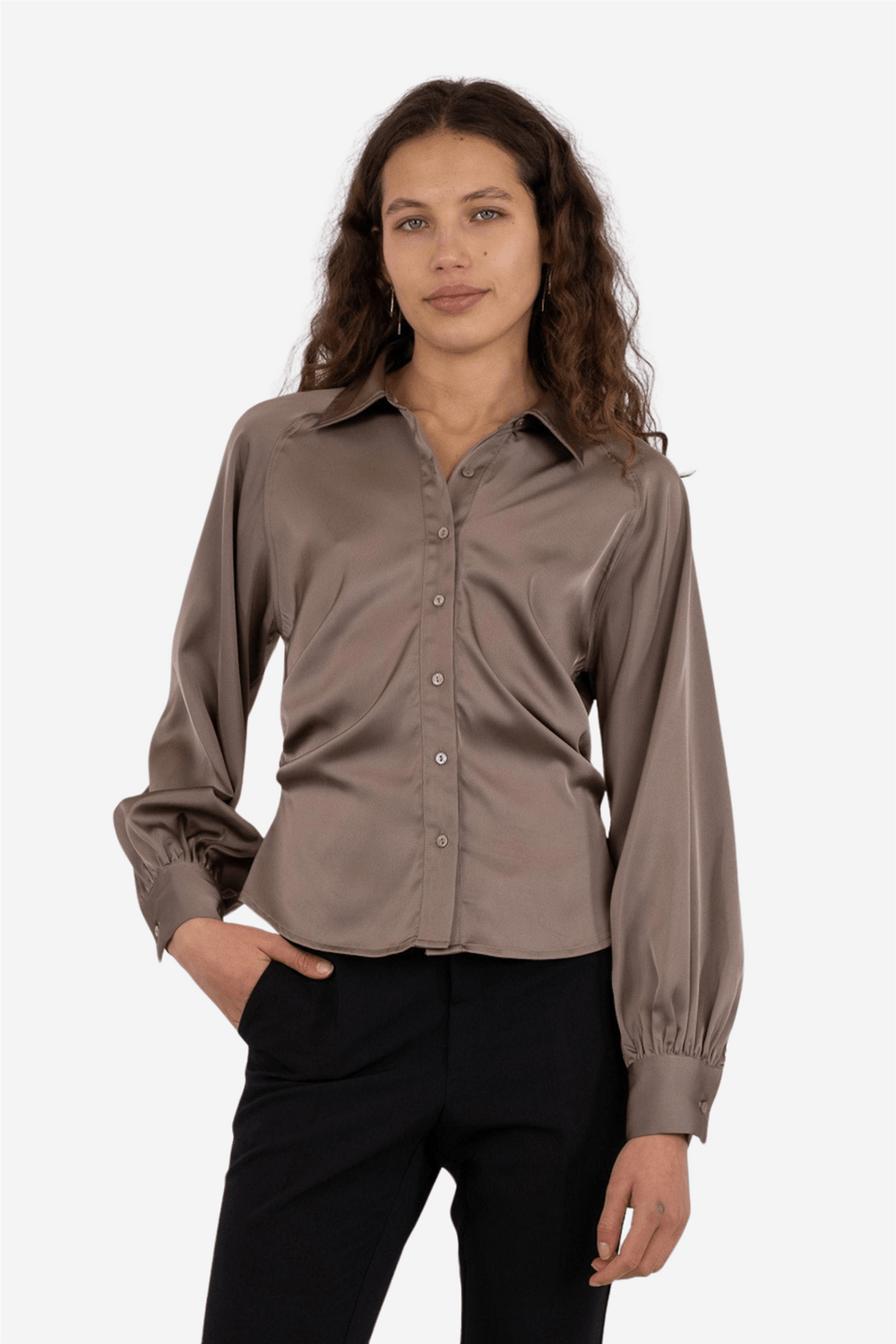 Neo Noir Bluser & Skjorter Susannah Sateen Shirt