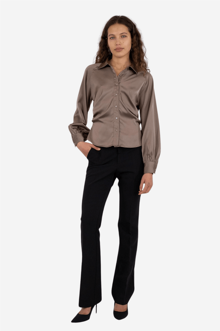 Neo Noir Bluser & Skjorter Susannah Sateen Shirt