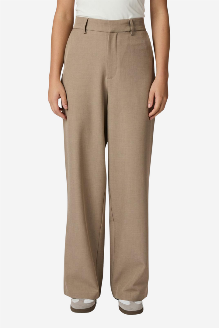 Neo Noir Bukser & jeans Emmett Structure Pants Dark Taupe