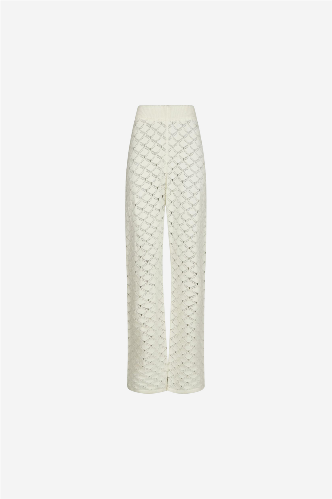 Neo Noir Bukser & jeans Rizzy Crochet Pants Off White