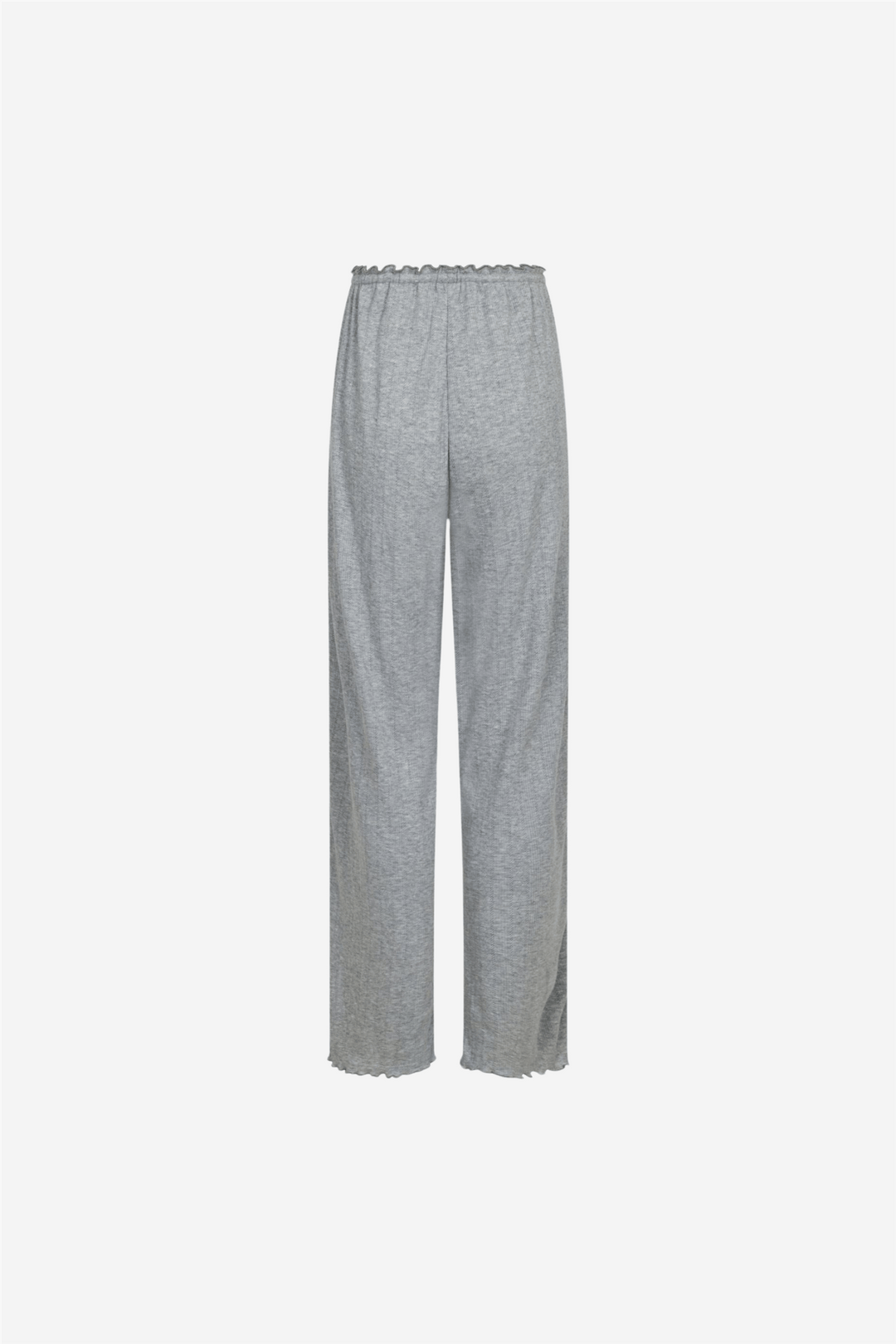 Neo Noir Bukser & jeans Serafina Pointelle Pants Light Grey
