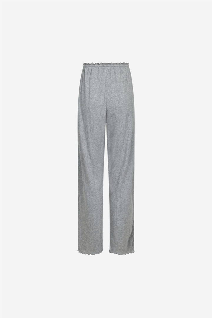 Neo Noir Bukser & jeans Serafina Pointelle Pants Light Grey