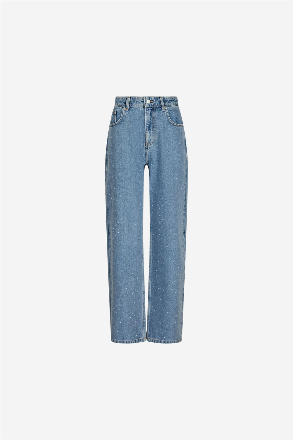 Neo Noir Bukser & jeans Simona Bedazzled Pants Stonewash