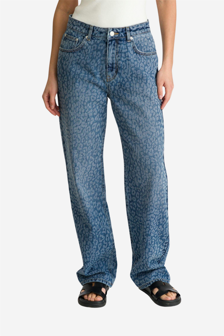 Neo Noir Bukser & jeans Simona Fade Leo Pants Blue