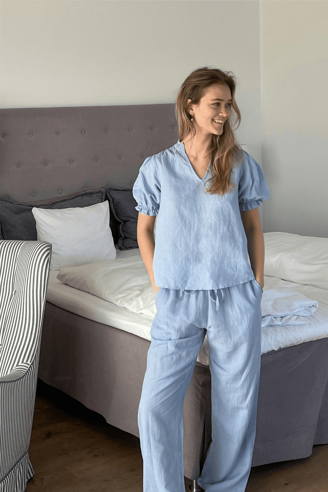 Neo Noir Bukser & jeans Sonar Linen Pants