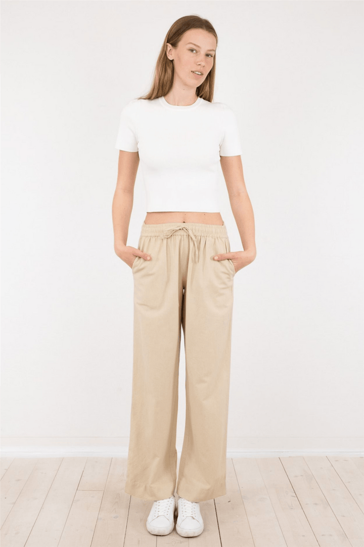 Neo Noir Bukser & jeans Sonar Linen Pants Sand