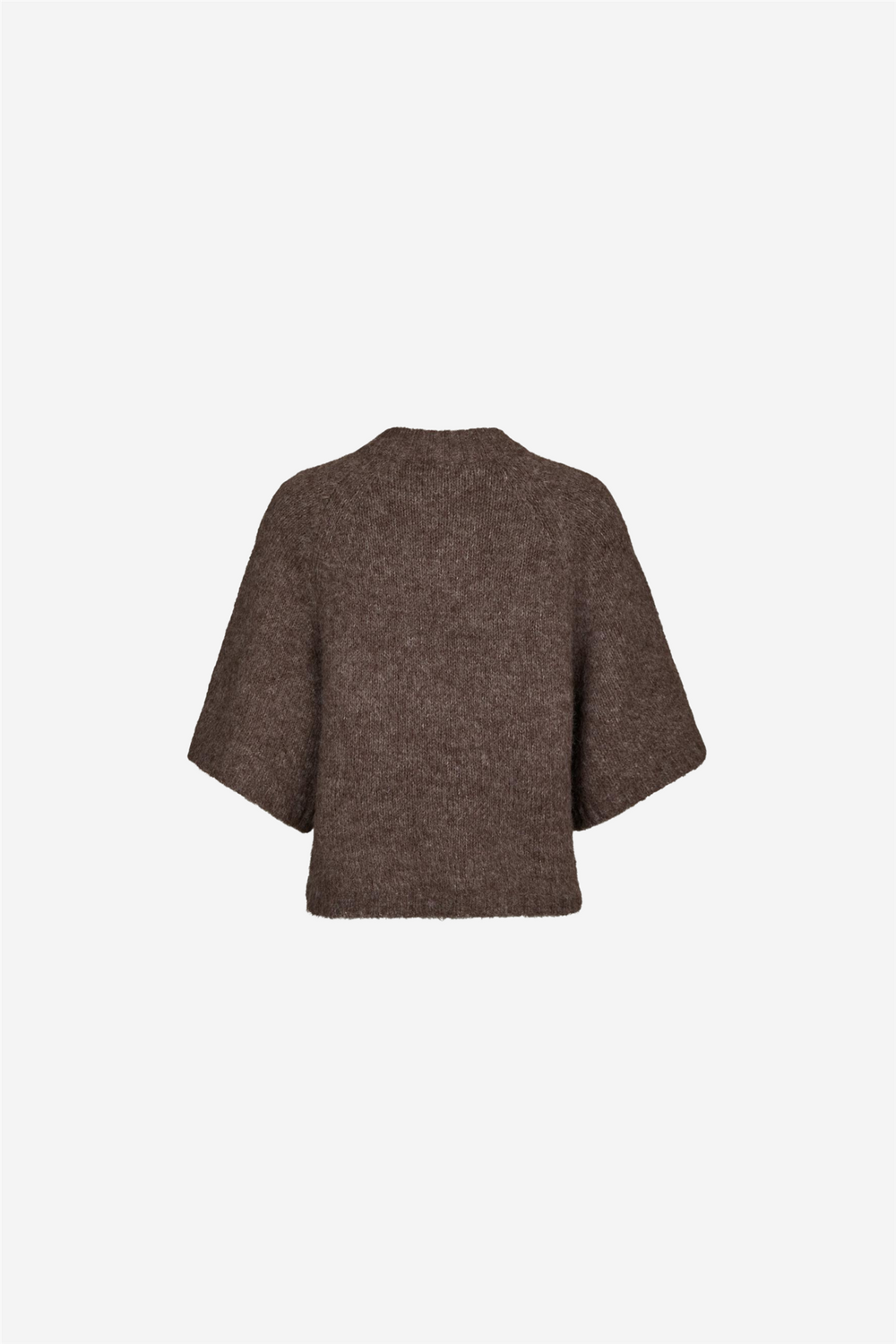 Neo Noir Genser & Cardigan Benuta Fluffy Knit Cardigan Light Brown