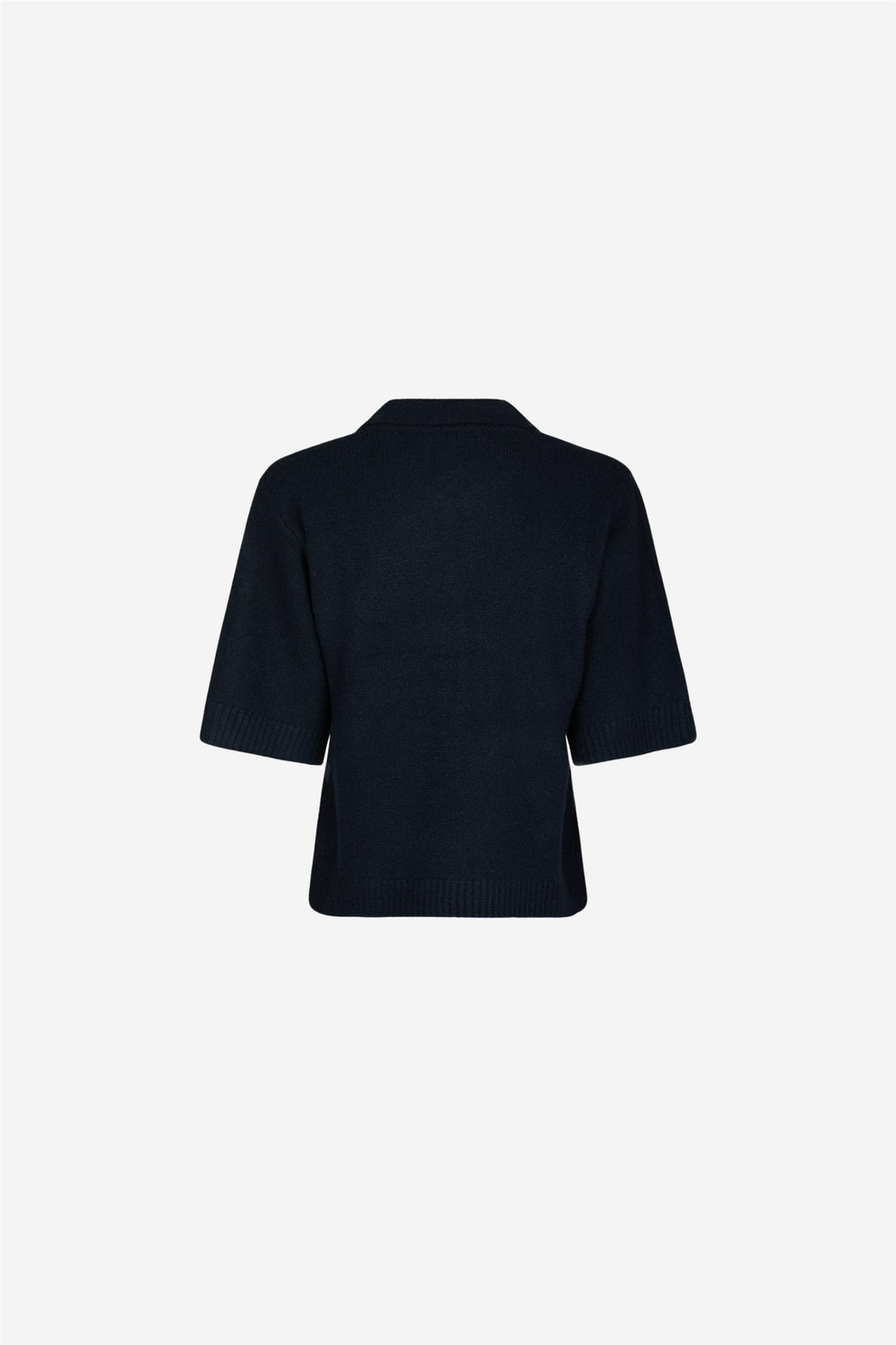 Neo Noir Genser & Cardigan Cunna Knit Blouse Navy