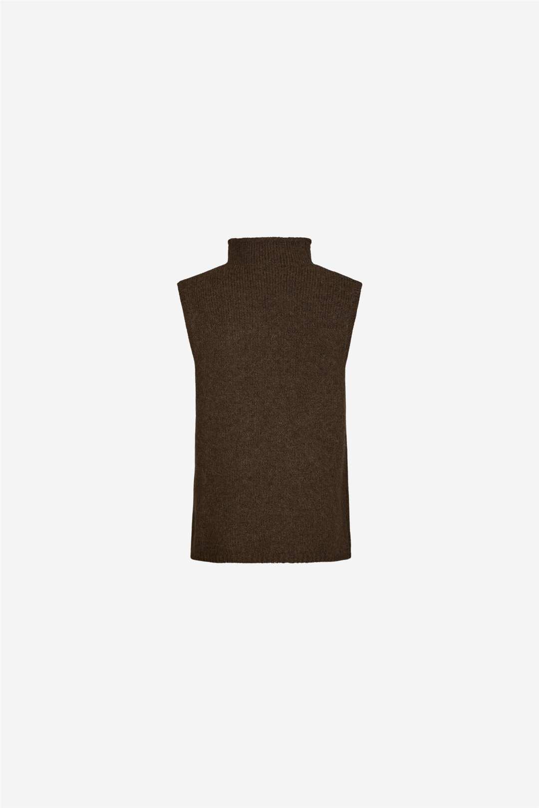 Neo Noir Genser & Cardigan Odelia Knit Top Brown Melange