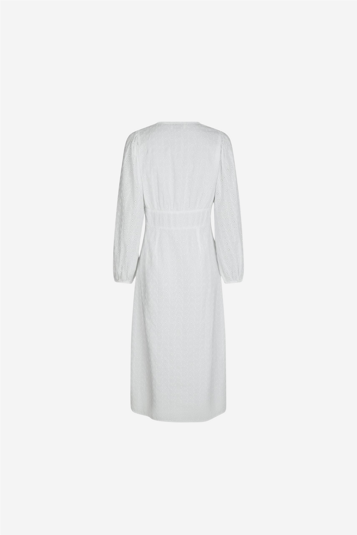 Neo Noir Kjoler & jumpsuits Alto Embroidery Dress White