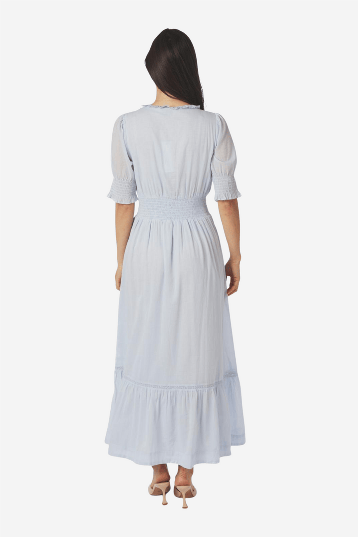 Neo Noir Kjoler &amp; jumpsuits Alvina S Voile Dress Light Blue