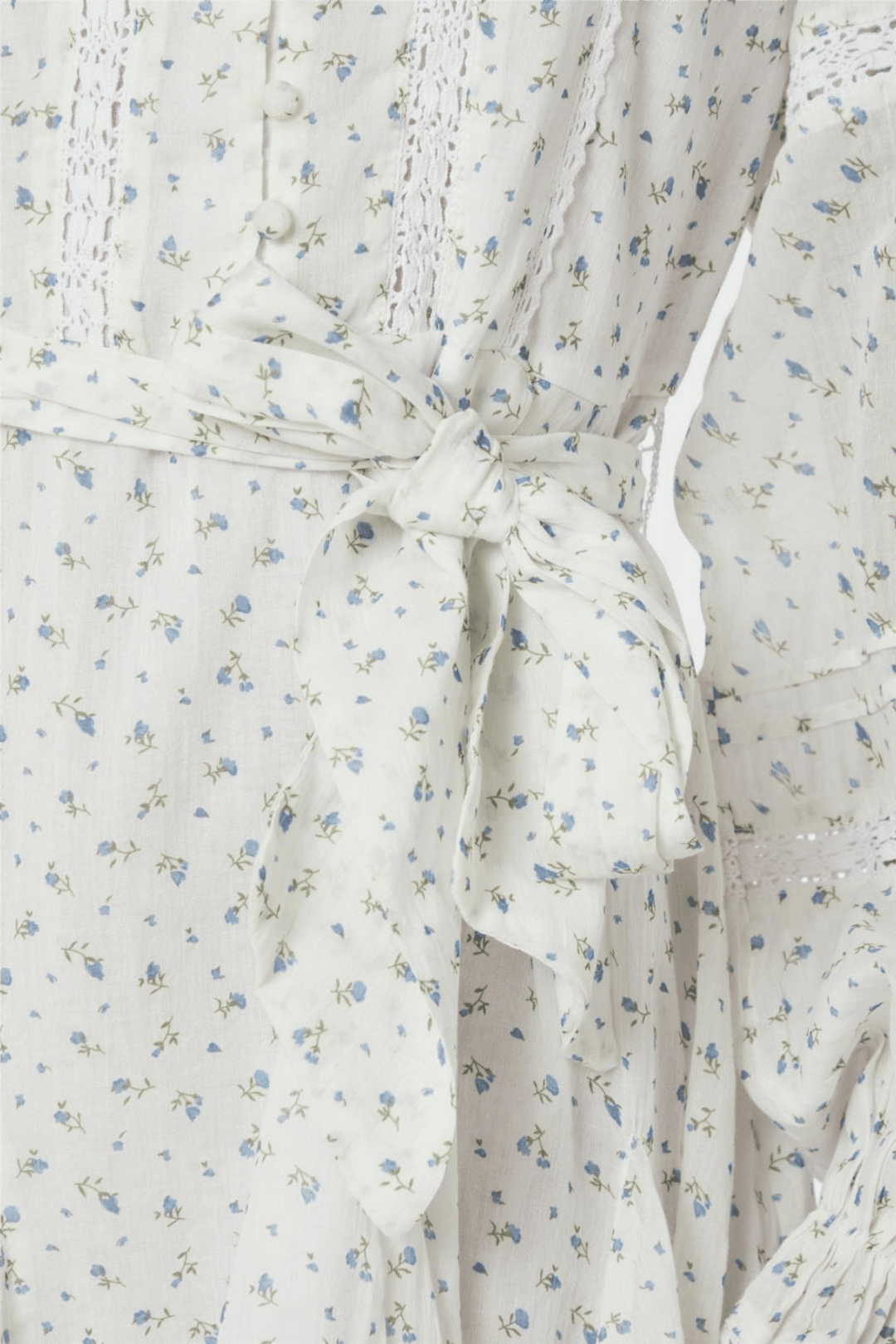 Neo Noir Kjoler & jumpsuits Birgitte Print Flower Dress Off White