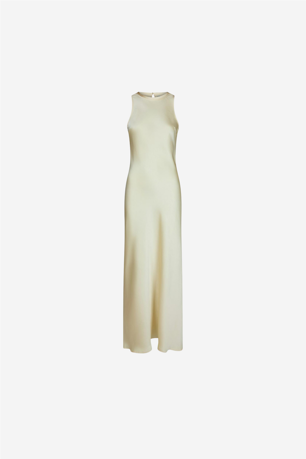 Neo Noir Kjoler & jumpsuits Celine Heavy Sateen Dress Light Yellow