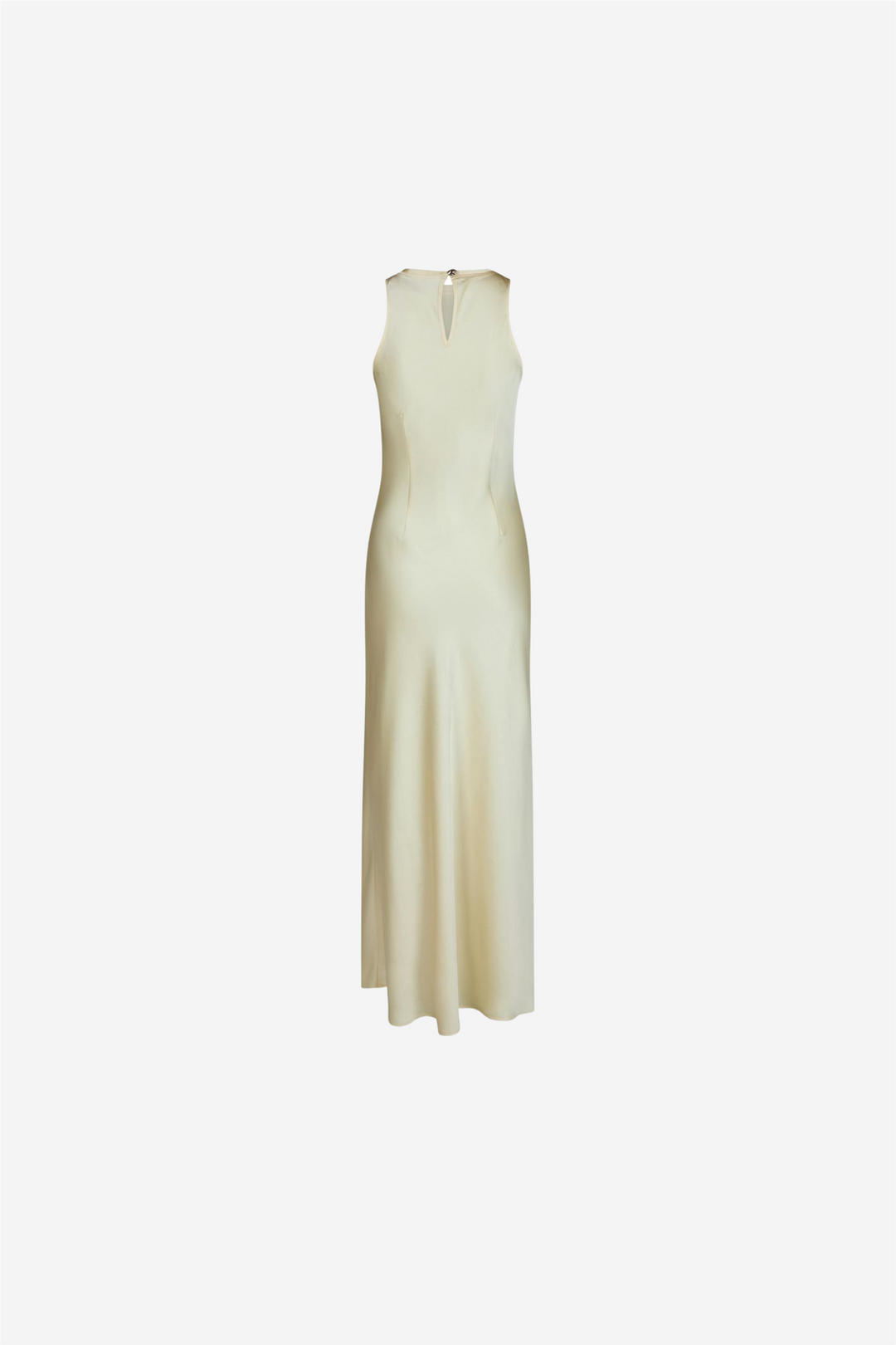 Neo Noir Kjoler & jumpsuits Celine Heavy Sateen Dress Light Yellow