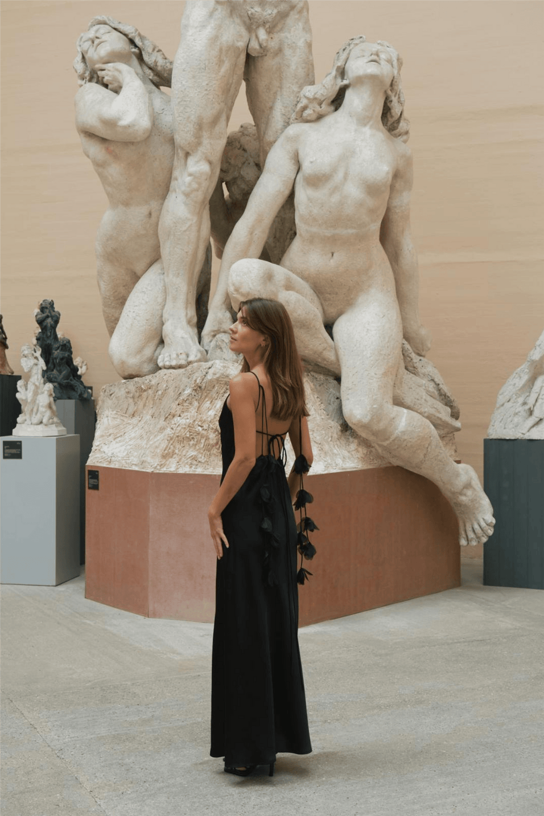 Neo Noir Kjoler & jumpsuits Colly Heavy Sateen Dress Black