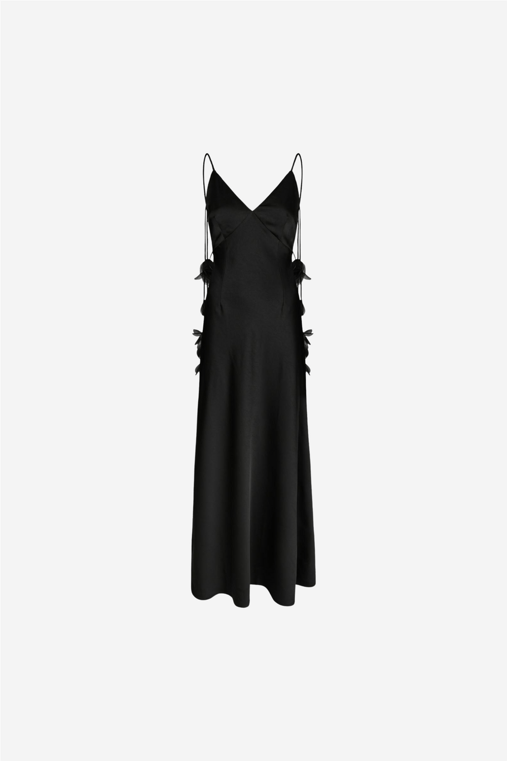Neo Noir Kjoler & jumpsuits Colly Heavy Sateen Dress Black