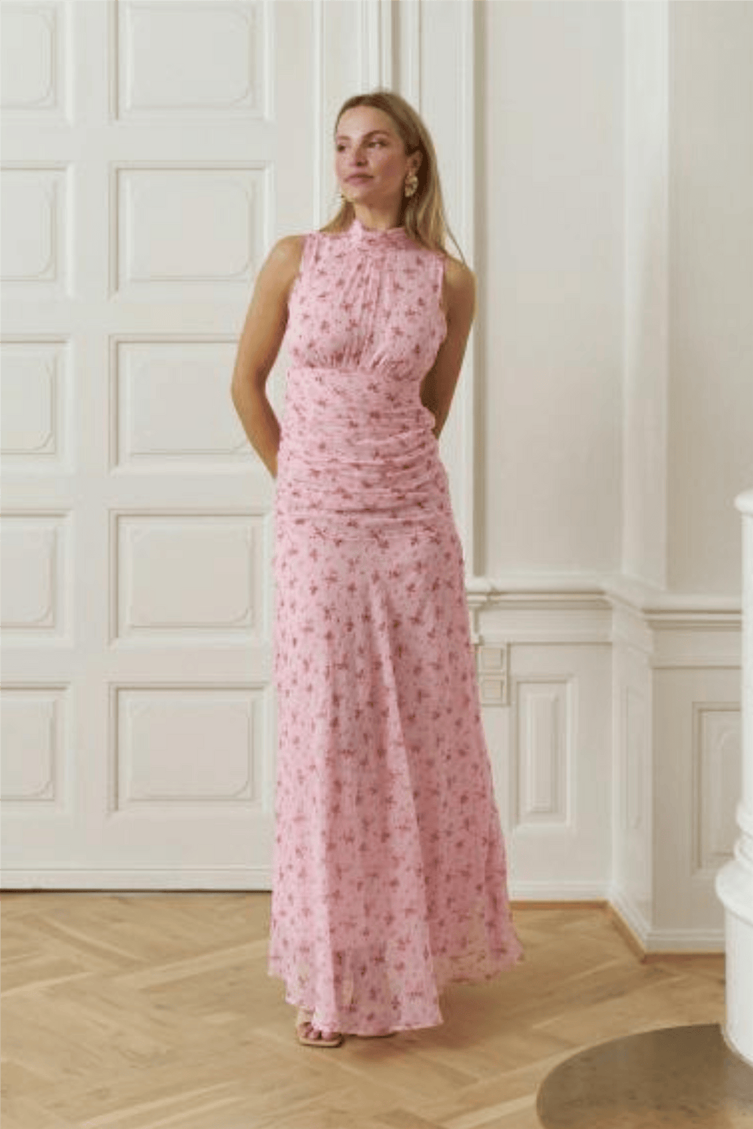 Neo Noir Kjoler & jumpsuits Dori Print Dress Rose