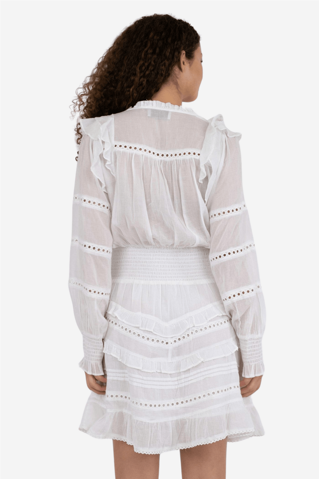 Neo Noir Kjoler & jumpsuits Harmoni S Voile Dress White