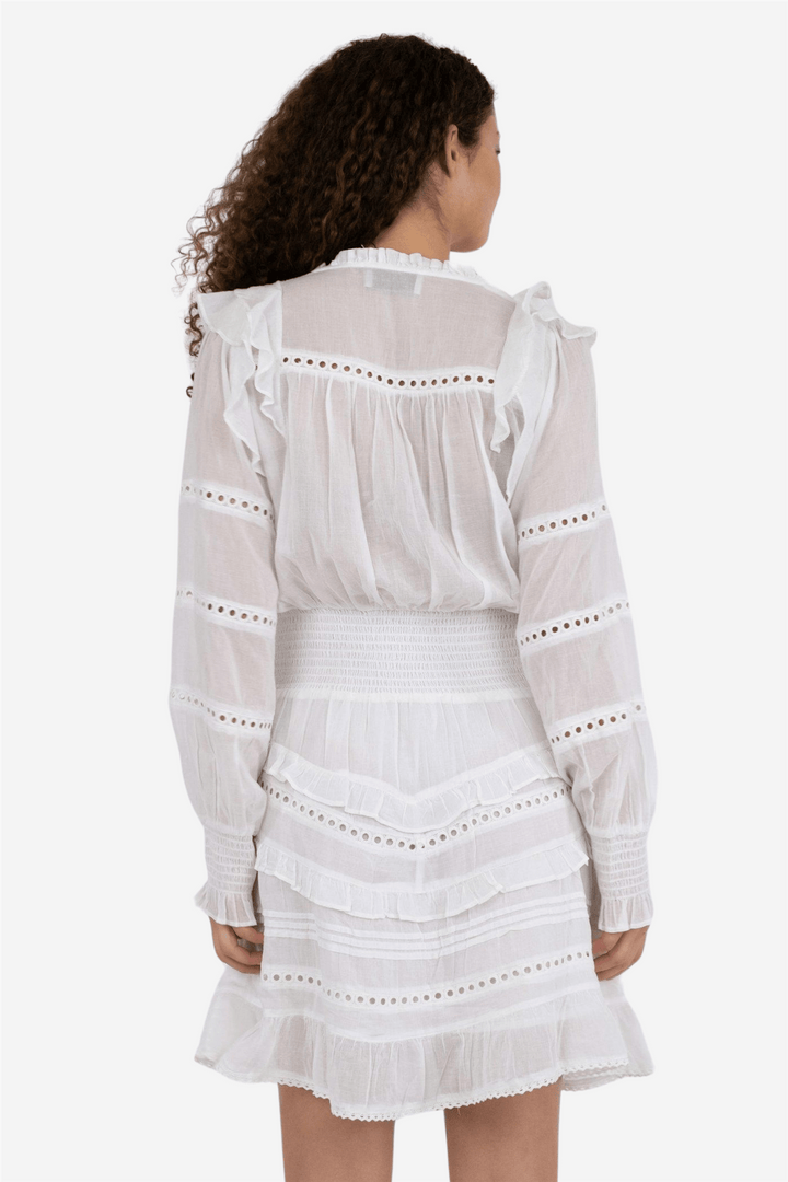 Neo Noir Kjoler & jumpsuits Harmoni S Voile Dress White