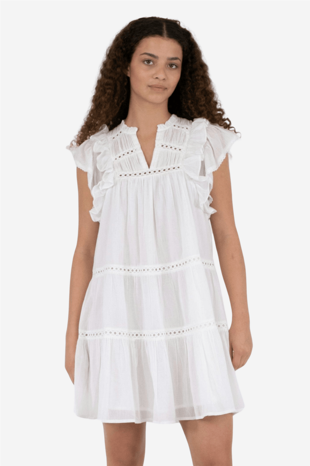 Neo Noir Kjoler & jumpsuits Jamma S Voile Dress White