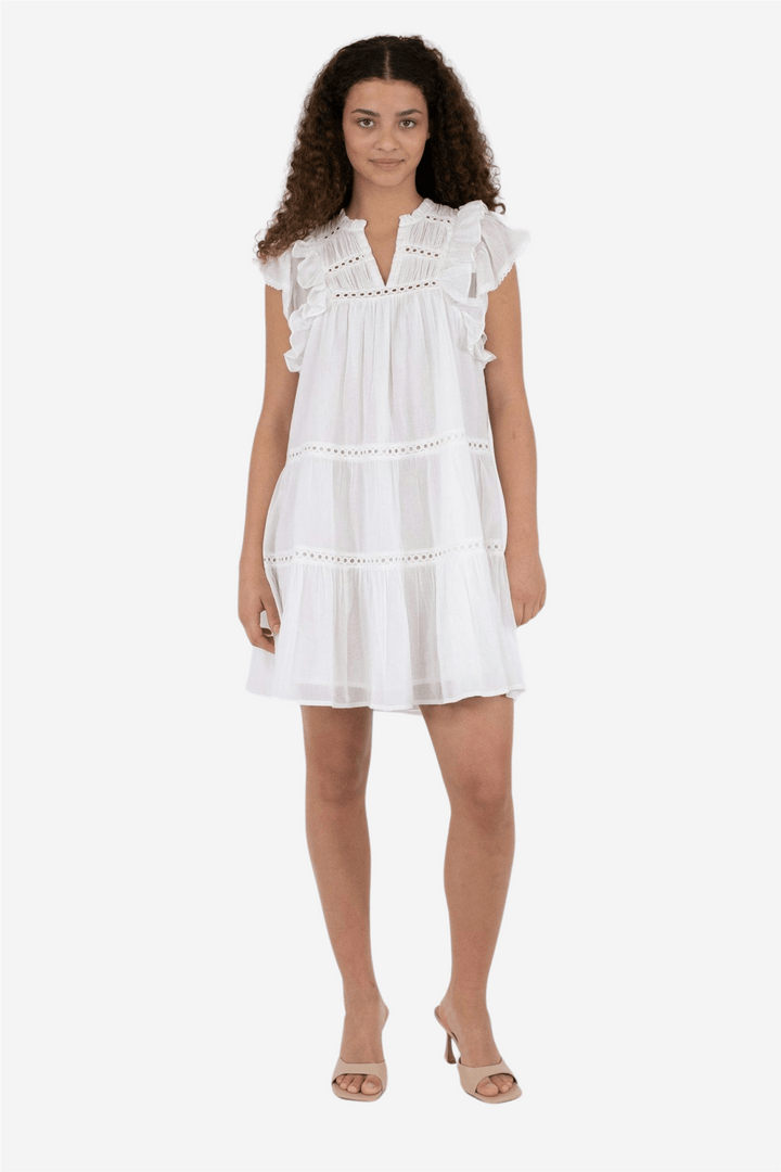 Neo Noir Kjoler & jumpsuits Jamma S Voile Dress White