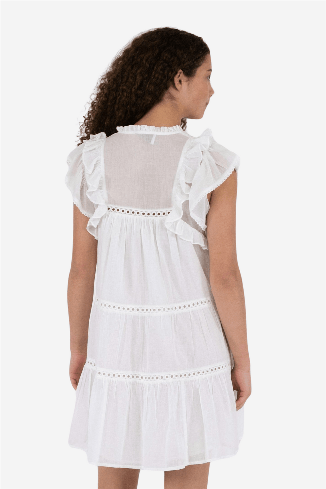 Neo Noir Kjoler & jumpsuits Jamma S Voile Dress White