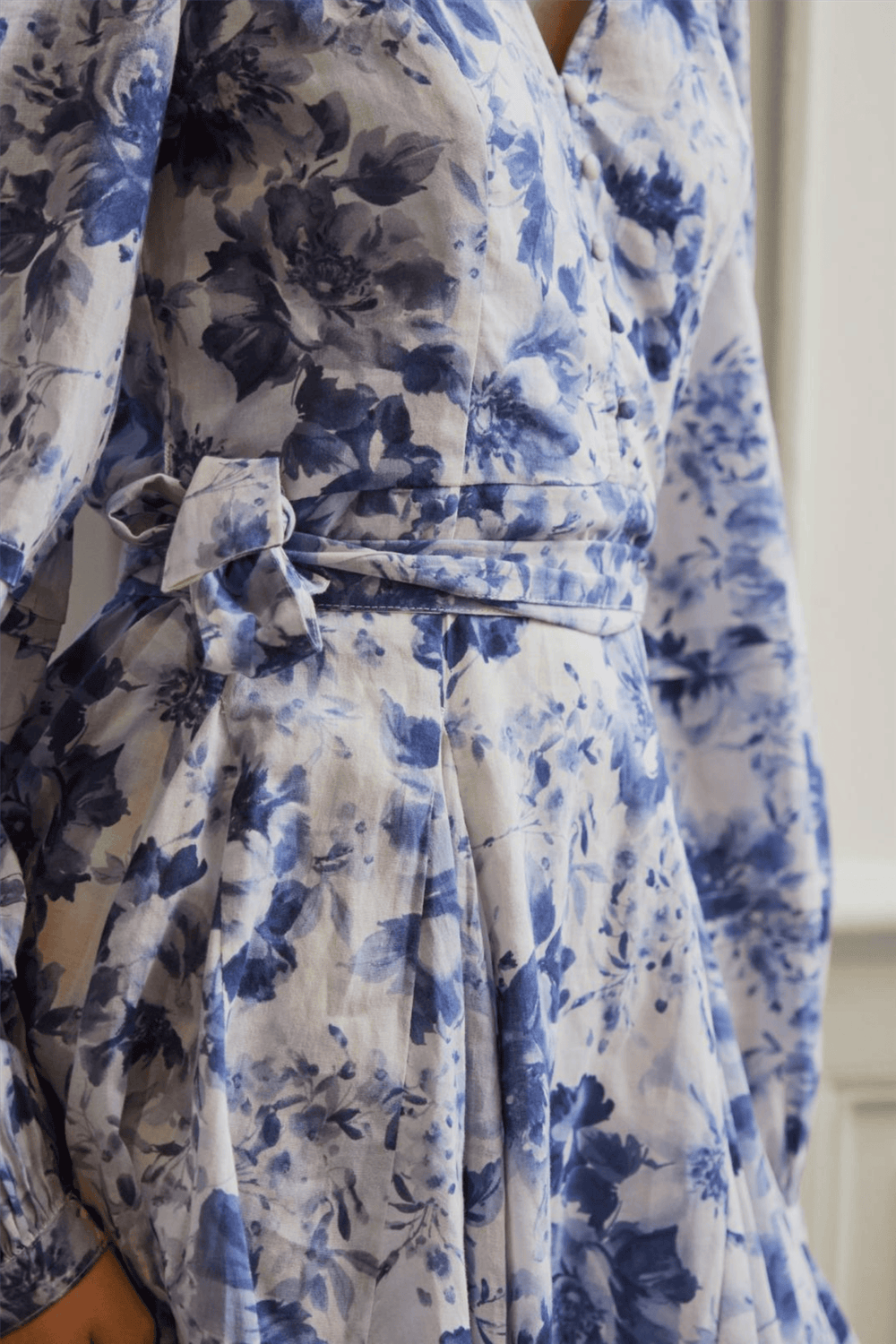 Neo Noir Kjoler & jumpsuits Marise Print Dress Light Blue