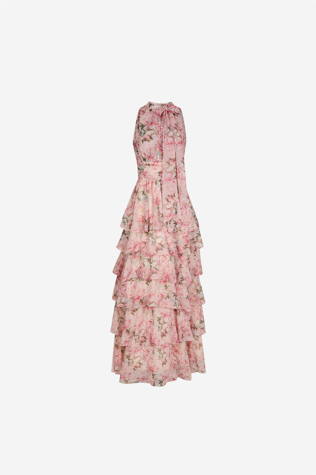 Neo Noir Kjoler & jumpsuits Marli Flower Chiffon Dress Rose