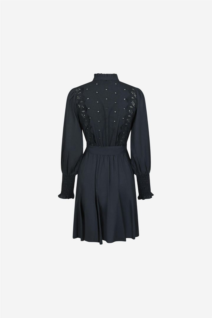 Neo Noir Kjoler & jumpsuits Salasta Emb Dress Navy