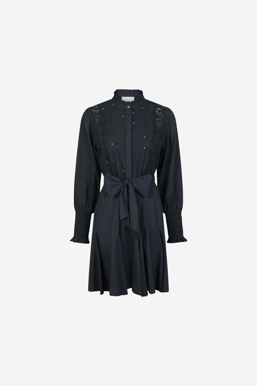 Neo Noir Kjoler & jumpsuits Salasta Emb Dress Navy