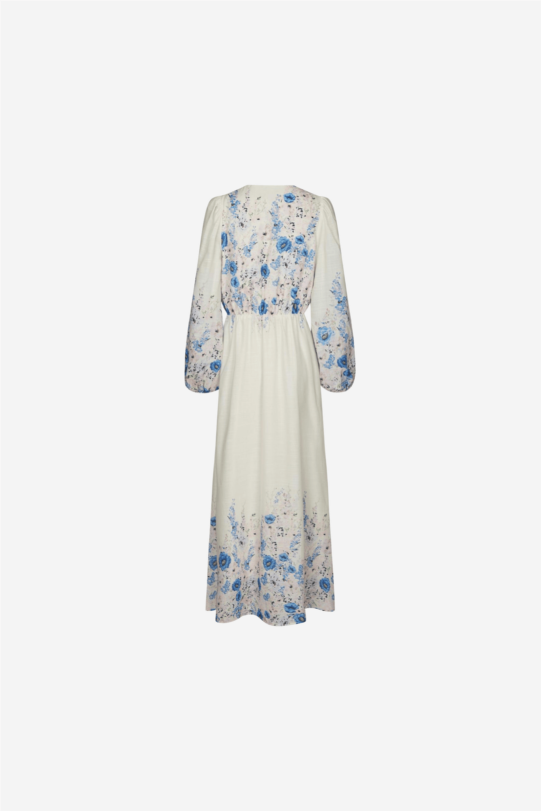 Neo Noir Kjoler &amp; jumpsuits Silfi Flower Print Dress Blue