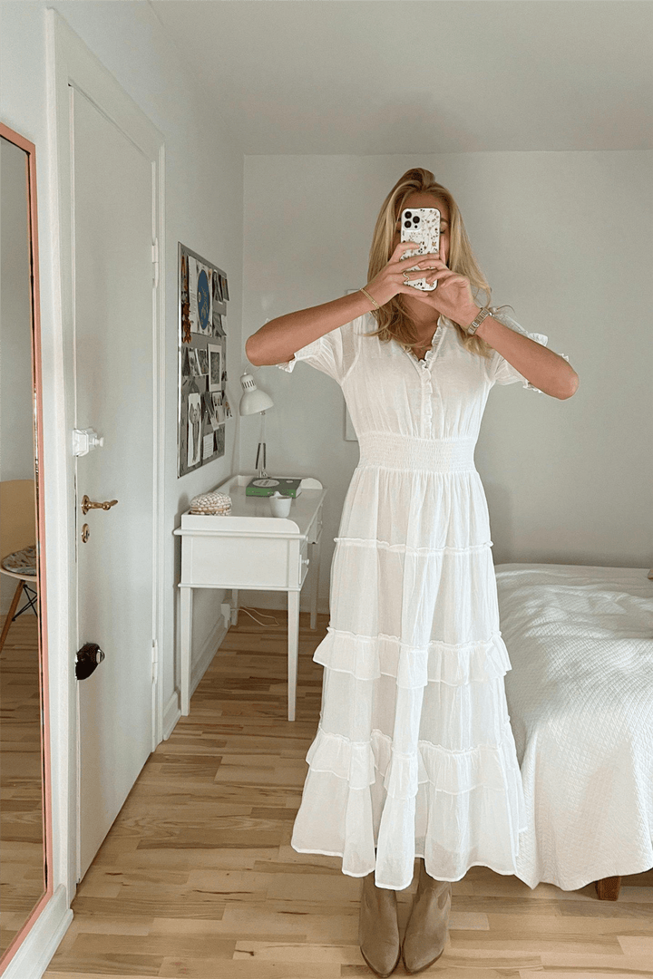 Neo Noir Kjoler & jumpsuits Sophie S Voile Dress White