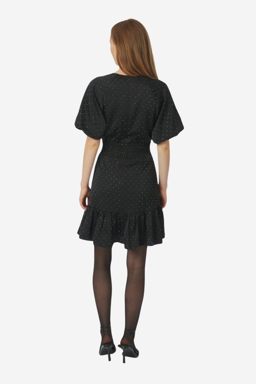 Sulli Bedazzled Dress Black – Me & My Cousin